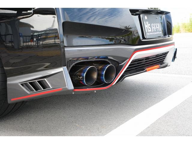 プレミアムエディション 後期NISMO仕様 NISMO純正フロントバンパー&カーボンリップスポイラー サイドスカート リアバンパー BOSEサウンドシステム リミッターカット パワークラフト可変マフラー アドバンGT(24枚目)