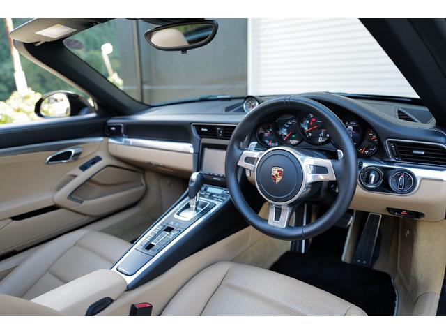 911ポルシェ911タルガ4 ナチュラルレザーインテリア レザー