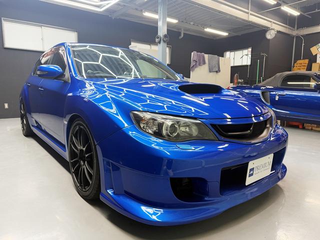 インプレッサ ＷＲＸ　ＳＴｉ　６速ＭＴ　ｉｎｇｓフロントバンパー＆グリル　クスコ車高調　ＲＡＹＳグラムライン１８ＡＷ　ＪＩＣ　ＭＡＧＩＣマフラー　ＨＫＳエアクリ　ブリッツアルミラジエター　Ｄｅｆｉ追加メーター　ＥＴＣ　ドラレコ（5枚目）