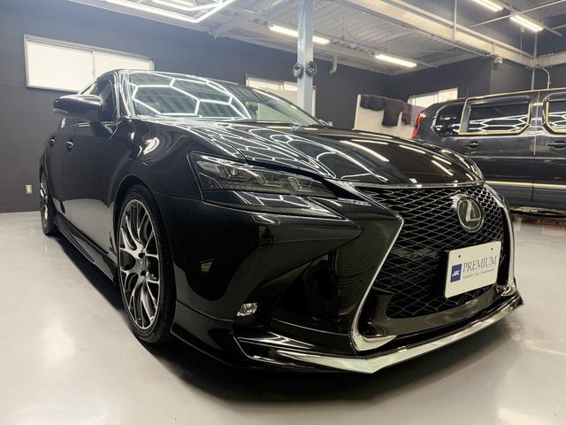ＧＳ ＧＳ２００ｔ　バージョンＬ　後期モデル　ＳＲ　Ｆスポーツ仕様Ｆバンパー　モデリスタＦ・Ｓエアロ　Ｒエアロ　ＴＲＤトランクスポイラー　ＲＡＹＳ１９ＡＷ　ＲＳＲ車高調　オレンジキャリパー　ＢＳＭ　ブラックレザー　３眼ＬＥＤヘッド（5枚目）