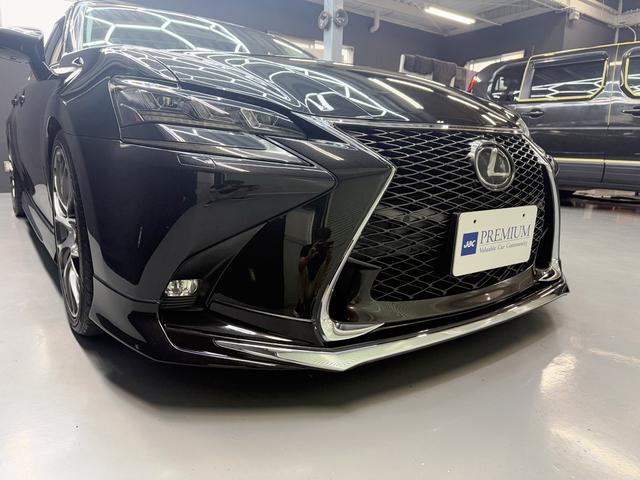 ＧＳ ＧＳ２００ｔ　バージョンＬ　後期モデル　ＳＲ　Ｆスポーツ仕様Ｆバンパー　モデリスタＦ・Ｓエアロ　Ｒエアロ　ＴＲＤトランクスポイラー　ＲＡＹＳ１９ＡＷ　ＲＳＲ車高調　オレンジキャリパー　ＢＳＭ　ブラックレザー　３眼ＬＥＤヘッド（8枚目）