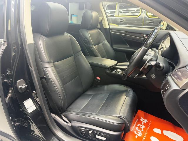 ＧＳ ＧＳ２００ｔ　バージョンＬ　後期モデル　ＳＲ　Ｆスポーツ仕様Ｆバンパー　モデリスタＦ・Ｓエアロ　Ｒエアロ　ＴＲＤトランクスポイラー　ＲＡＹＳ１９ＡＷ　ＲＳＲ車高調　オレンジキャリパー　ＢＳＭ　ブラックレザー　３眼ＬＥＤヘッド（13枚目）