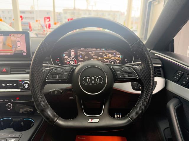 A5スポーツバック 40TFSIスポーツ SラインPKG ユーザー様直接買取車両 禁煙車 MMIナビ フルセグTV サラウンドビューカメラ 前後ドラレコ ETC2.0 バーチャルコックピット マトリクスLEDヘッド ハーフレザー シートヒータ(29枚目)