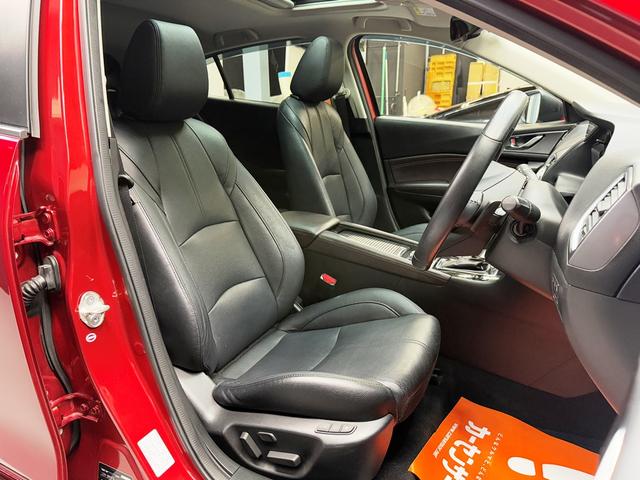 アクセラスポーツ 22XD Lパッケージ サンルーフ ナイトスポーツフルエアロ&Rスポ HKS車高調 アドバンレーシング18AW F・Rスリットローター Kスポーツキャリパー ナイトスポーツマフラー&インテークパイプ スマートブレーキ(15枚目)