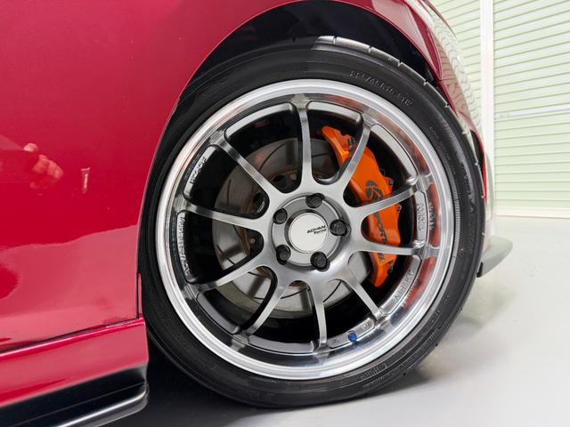 アクセラスポーツ 22XD Lパッケージ サンルーフ ナイトスポーツフルエアロ&Rスポ HKS車高調 アドバンレーシング18AW F・Rスリットローター Kスポーツキャリパー ナイトスポーツマフラー&インテークパイプ スマートブレーキ(21枚目)