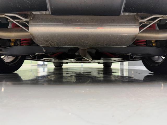 アクセラスポーツ 22XD Lパッケージ サンルーフ ナイトスポーツフルエアロ&Rスポ HKS車高調 アドバンレーシング18AW F・Rスリットローター Kスポーツキャリパー ナイトスポーツマフラー&インテークパイプ スマートブレーキ(26枚目)