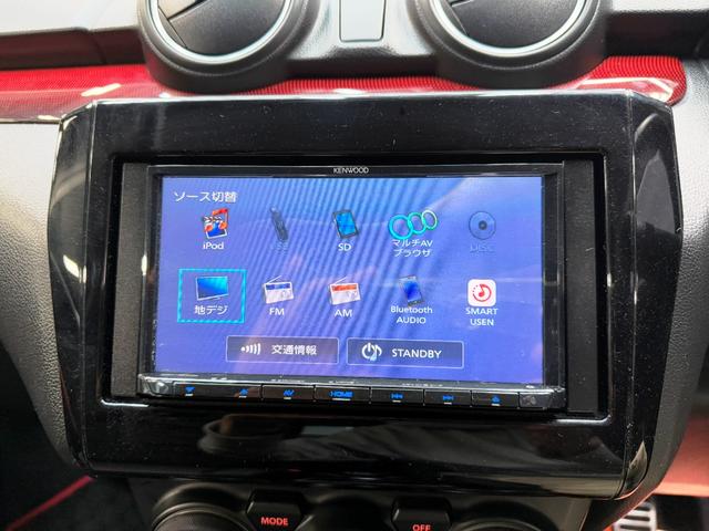 スイフトスポーツ ベースグレード　純正６速ＭＴ　禁煙車　ＢＢＳ１７ＡＷ　テイン車高調　フジツボマフラー　アイライン　ケンウッドディスプレイオーディオ　ブルートゥース　バックカメラ　スマートキー　Ｐスタート（12枚目）