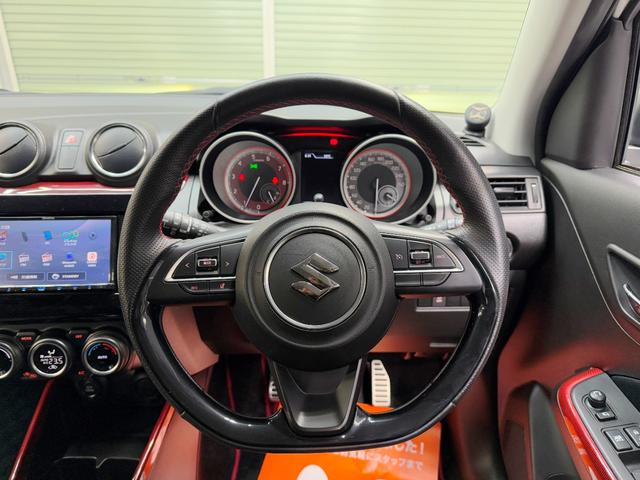 スイフトスポーツ ベースグレード　純正６速ＭＴ　禁煙車　ＢＢＳ１７ＡＷ　テイン車高調　フジツボマフラー　アイライン　ケンウッドディスプレイオーディオ　ブルートゥース　バックカメラ　スマートキー　Ｐスタート（34枚目）