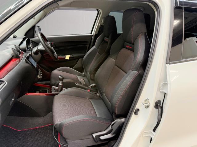 スイフトスポーツ ベースグレード　純正６速ＭＴ　禁煙車　ＢＢＳ１７ＡＷ　テイン車高調　フジツボマフラー　アイライン　ケンウッドディスプレイオーディオ　ブルートゥース　バックカメラ　スマートキー　Ｐスタート（36枚目）