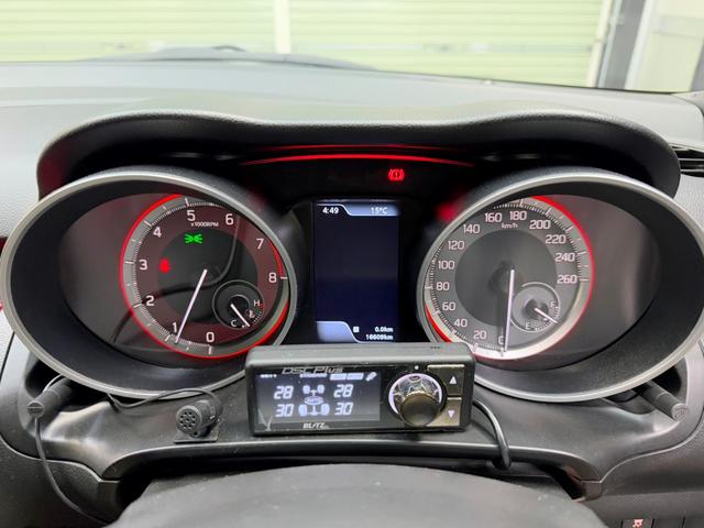 スイフトスポーツ ベースグレード　１オーナー　６速ＭＴ　ＢＬＩＴＺ車高調　ＫＵＨＬマフラー＆ルーフエンドＧＴウイング＆リアハーフスポイラー＆ディフェザー　ヴァレンティＬＥＤテール　アイライン　ディスプレイオーディオ　ＥＴＣ２．０（18枚目）