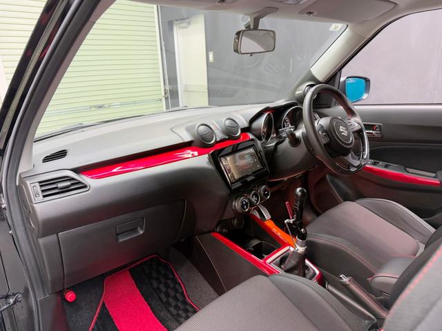 スイフトスポーツ ベースグレード　１オーナー　６速ＭＴ　ＢＬＩＴＺ車高調　ＫＵＨＬマフラー＆ルーフエンドＧＴウイング＆リアハーフスポイラー＆ディフェザー　ヴァレンティＬＥＤテール　アイライン　ディスプレイオーディオ　ＥＴＣ２．０（33枚目）