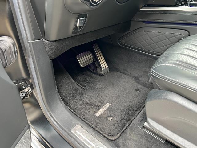 Ｇクラス Ｇ６３　４ＷＤ　正規ディーラー車　レザーエクスクルーシブ　サンルーフブラック　ナッパレザー　シートベンチレーション　純正ナビＴＶ　Ｂｕｒｍｅｓｔｅｒ　ＣａｒＰｌａｙ　ＢＣフォージド２２インチＡＷ（34枚目）
