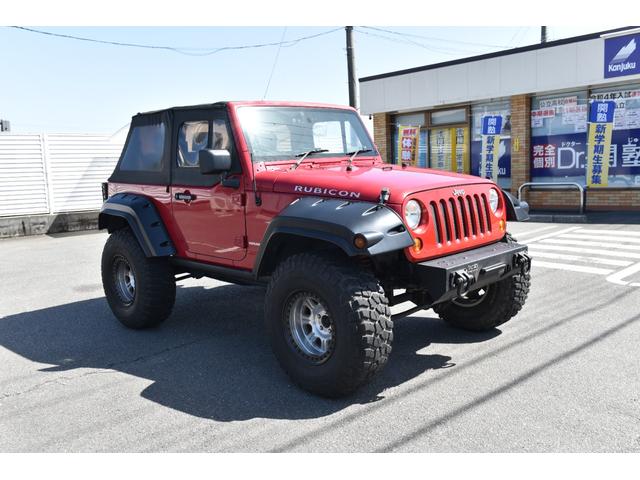 ジープ ジープ・ラングラー ルビコン 実走行 ２９，３００ｋｍ ６ＭＴ ＲＵＢＩＣＯＮ ４インチリフトアップ ３７インチタイヤ 349.0万円 平成19 年(2007年) 京都府 中古車