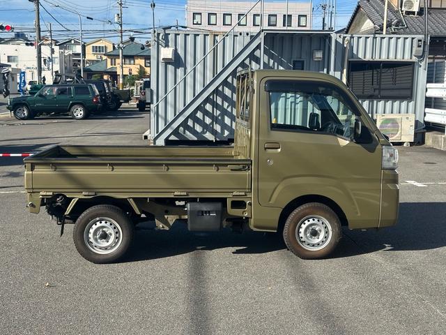 ハイゼットトラック スタンダード オフビートカーキメタリック 走行17,900km CD ETC 社外キーレス(6枚目)