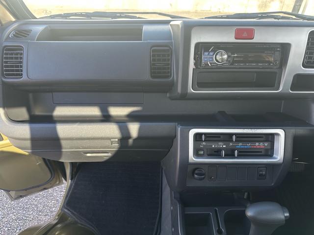 ハイゼットトラック スタンダード オフビートカーキメタリック 走行17,900km CD ETC 社外キーレス(14枚目)
