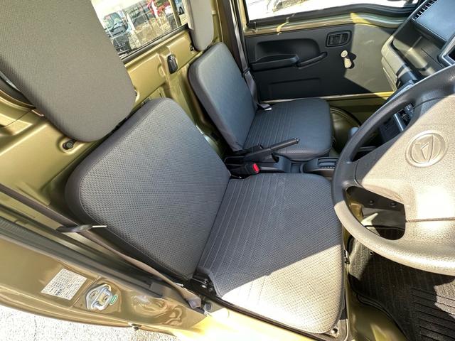 ハイゼットトラック スタンダード オフビートカーキメタリック 走行17,900km CD ETC 社外キーレス(23枚目)