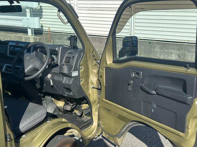 ハイゼットトラック スタンダード オフビートカーキメタリック 走行17,900km CD ETC 社外キーレス(25枚目)