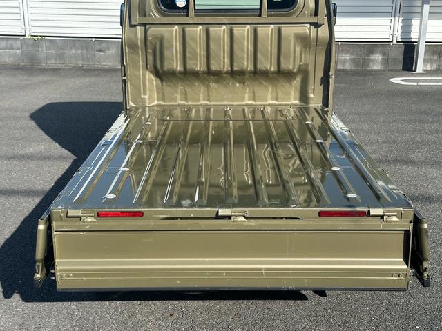ハイゼットトラック スタンダード オフビートカーキメタリック 走行17,900km CD ETC 社外キーレス(30枚目)