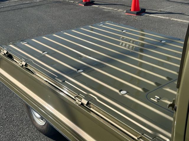 ハイゼットトラック スタンダード オフビートカーキメタリック 走行17,900km CD ETC 社外キーレス(32枚目)
