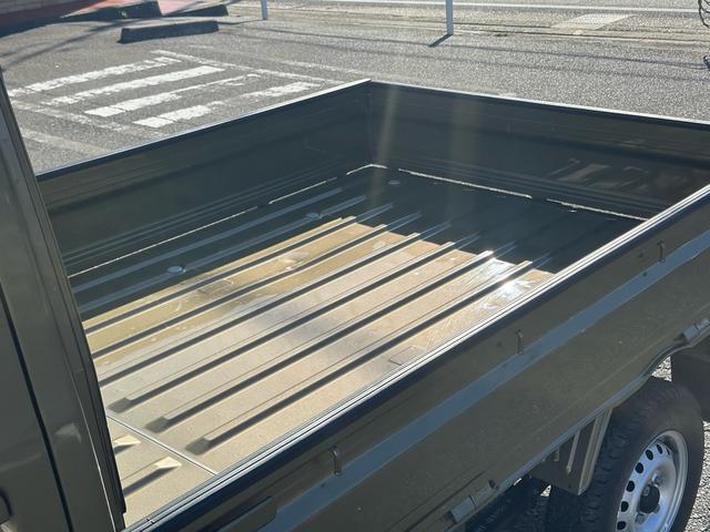 ハイゼットトラック スタンダード オフビートカーキメタリック 走行17,900km CD ETC 社外キーレス(33枚目)