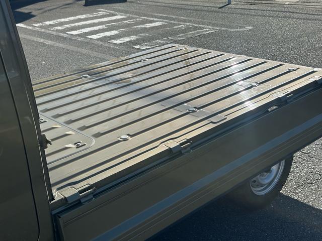 ハイゼットトラック スタンダード オフビートカーキメタリック 走行17,900km CD ETC 社外キーレス(34枚目)