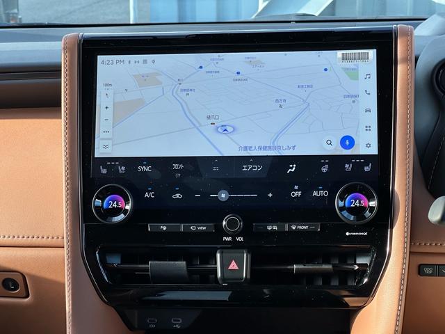 ヴェルファイア Ｚ　プレミア　登録済未使用車　内装ブラウン　１４コネクトナビ　デジタルインナーミラー　１３．２型後席モニター　左右独立ムーンルーフ　ヘッドアップディスプレイ　トヨタチームメイト　置くだけ充電　ＨＤＭＩ　純正１９ＡＷ（15枚目）