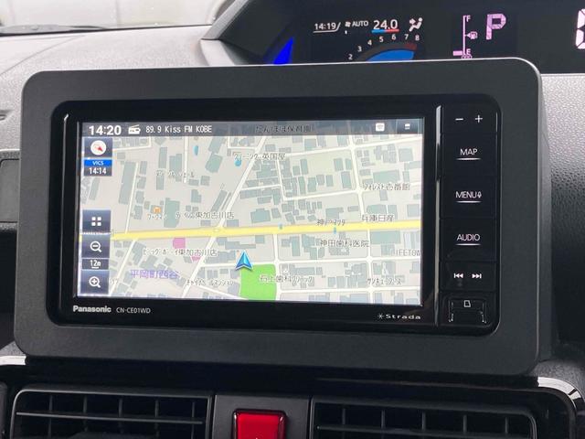 タント カスタムＲＳ　ドラレコ　ナビ　ＥＴＣ　バックカメラ　両側電動スライドドア　ＴＶ　クリアランスソナー　衝突被害軽減システム　オートライト　ＬＥＤヘッドランプ　スマートキー　アイドリングストップ（4枚目）
