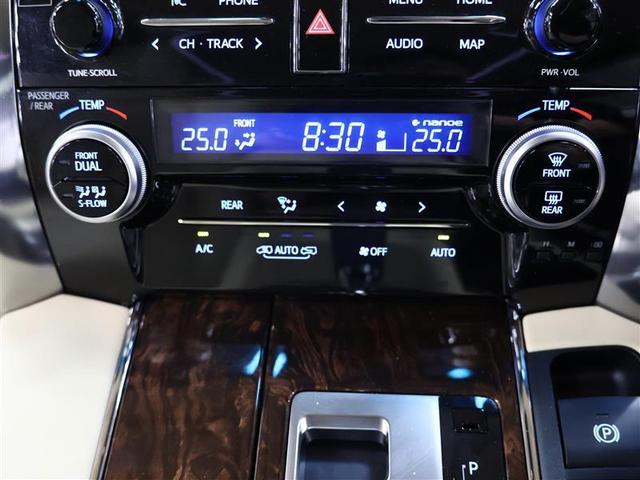アルファードハイブリッド Ｇ　Ｆパッケージ　４ＷＤ　フルセグ　メモリーナビ　ＤＶＤ再生　バックカメラ　衝突被害軽減システム　ＥＴＣ　両側電動スライド　ＬＥＤヘッドランプ　乗車定員７人　３列シート　ワンオーナー　パノラミックビューモニター（18枚目）