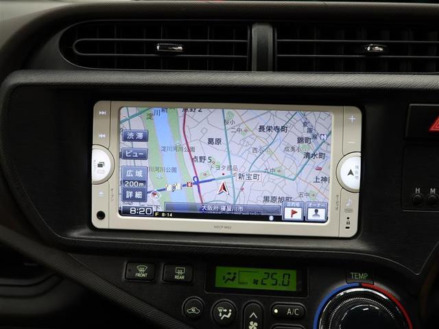 アクア Ｇ　ワンセグ　メモリーナビ　バックカメラ　ＥＴＣ　フルエアロ　スマートキー（8枚目）