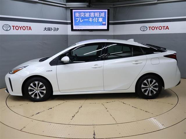 プリウス A フルセグ メモリーナビ DVD再生 バックカメラ 衝突被害軽減システム ETC LEDヘッドランプ(3枚目)