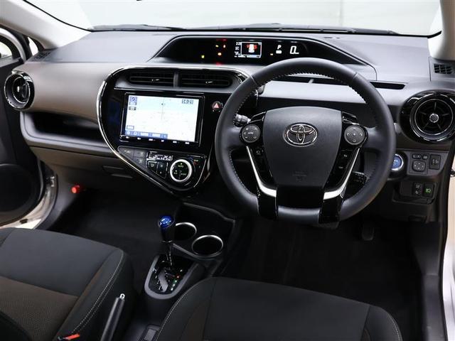 アクア G フルセグ 9インチメモリーナビ DVD再生 バックカメラ 衝突被害軽減システム ワンオーナー PKSB クリアランスソナー パノラミックビューモニター オートマチックハイビーム(5枚目)