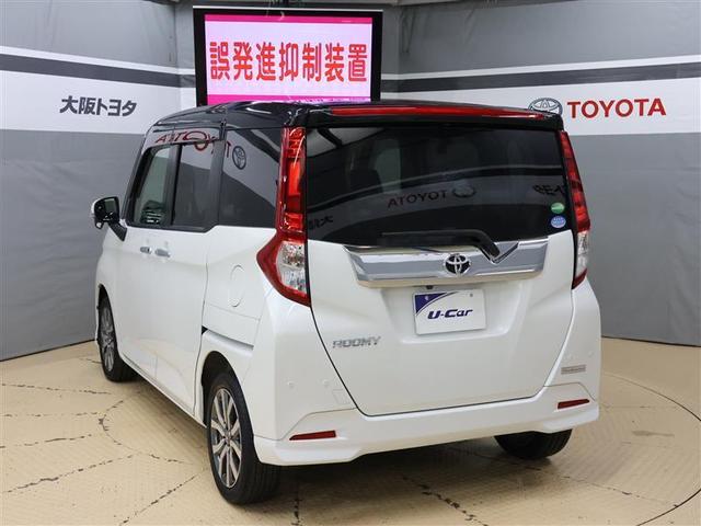 ルーミー カスタムG-T フルセグ メモリーナビ DVD再生 バックカメラ 衝突被害軽減システム ETC 両側電動スライド LEDヘッドランプ ワンオーナー アイドリングストップ コーナーセンサー(4枚目)