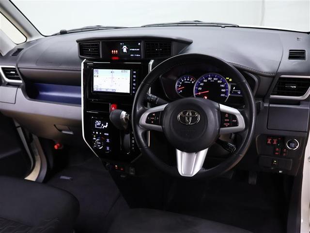 ルーミー カスタムG-T フルセグ メモリーナビ DVD再生 バックカメラ 衝突被害軽減システム ETC 両側電動スライド LEDヘッドランプ ワンオーナー アイドリングストップ コーナーセンサー(5枚目)