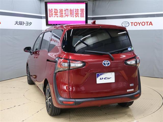 シエンタ ハイブリッドＧ　クエロ　フルセグ　メモリーナビ　ＤＶＤ再生　バックカメラ　衝突被害軽減システム　ＥＴＣ　両側電動スライド　ＬＥＤヘッドランプ　ウオークスルー　乗車定員７人　３列シート　ＰＫＳＢ　オートクルーズ　スマートキー（4枚目）