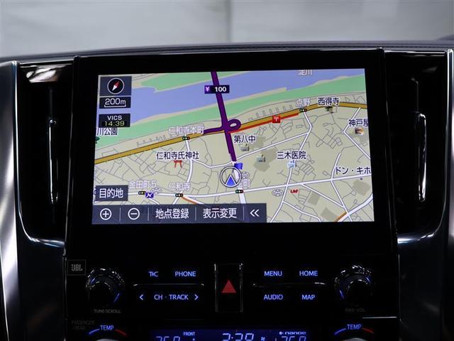 アルファード ２．５Ｓ　タイプゴールド　フルセグ　メモリーナビ　ＤＶＤ再生　後席モニター　バックカメラ　衝突被害軽減システム　ＥＴＣ　両側電動スライド　ＬＥＤヘッドランプ　乗車定員７人　３列シート　ワンオーナー（10枚目）