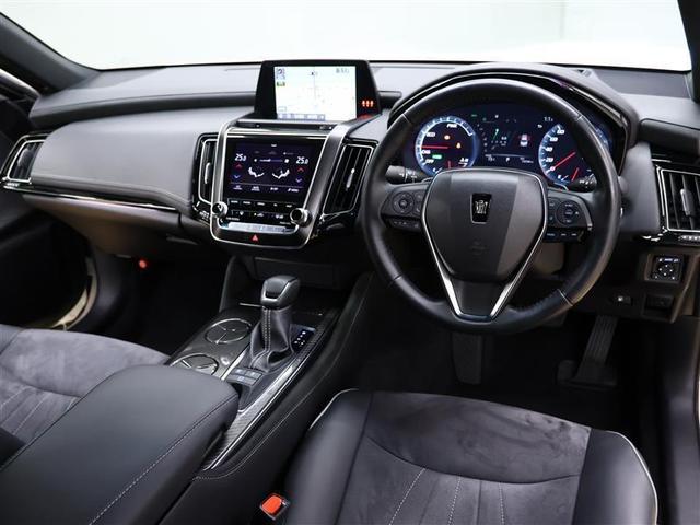 クラウンハイブリッド RSアドバンス サンルーフ フルセグ メモリーナビ DVD再生 バックカメラ 衝突被害軽減システム ETC LEDヘッドランプ ワンオーナー(5枚目)