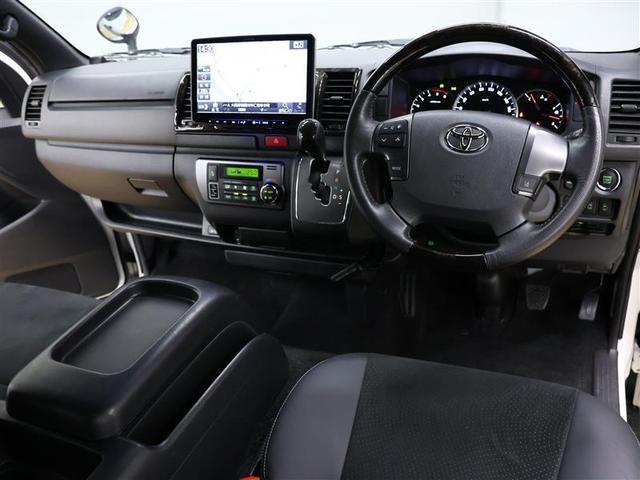 ハイエースバン スーパーＧＬ　ダークプライムＩＩ　フルセグ　メモリーナビ　ＤＶＤ再生　後席モニター　バックカメラ　衝突被害軽減システム　ＥＴＣ　両側電動スライド　ＬＥＤヘッドランプ　ワンオーナー　ディーゼル（5枚目）