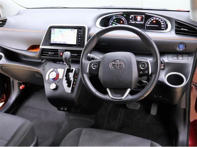 シエンタ ハイブリッド ファンベースG フルセグ メモリーナビ DVD再生 バックカメラ 衝突被害軽減システム ETC 両側電動スライド LEDヘッドランプ ウオークスルー ワンオーナー(6枚目)