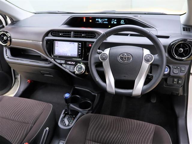 アクア G ワンセグ メモリーナビ バックカメラ 衝突被害軽減システム ETC ワンオーナー(6枚目)