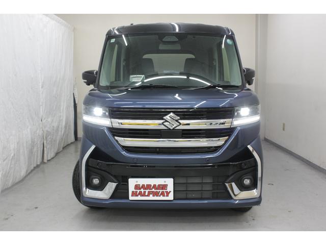 スペーシアカスタム ハイブリッドXSターボ ハイブリッドXSターボ(4名) ワンオーナー 全方位モニター付き9型メモリーナビ LEDヘッドライト シートヒーター ステアリングヒーター(2枚目)