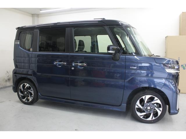 スペーシアカスタム ハイブリッドXSターボ ハイブリッドXSターボ(4名) ワンオーナー 全方位モニター付き9型メモリーナビ LEDヘッドライト シートヒーター ステアリングヒーター(4枚目)