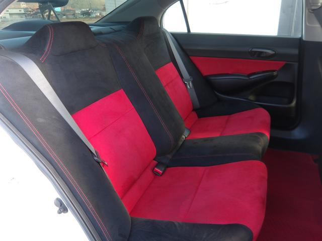 シビック タイプＲ　ユーザー様買取　ブリッツ車高調　ブレンボキャリパー　赤内装　ＭＯＭＯステ　ＺＥＲＯファイターマフラー　外ウイング（13枚目）