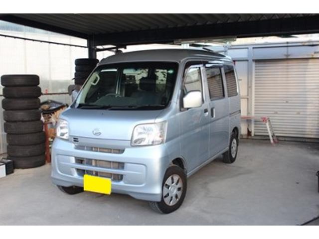 ハイゼットカーゴ クルーズターボ ワンオーナー 純正ナビ フルセグTV ETC ハイルーフ(2枚目)