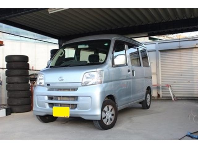 ハイゼットカーゴ クルーズターボ ワンオーナー 純正ナビ フルセグTV ETC ハイルーフ(3枚目)