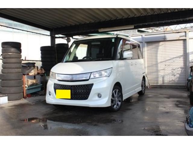 パレットＳＷ ＴＳ　両側パワースライドドア　社外フルセグナビ　バックモニター　ＥＴＣ　プッシュスタート　ターボ車（3枚目）