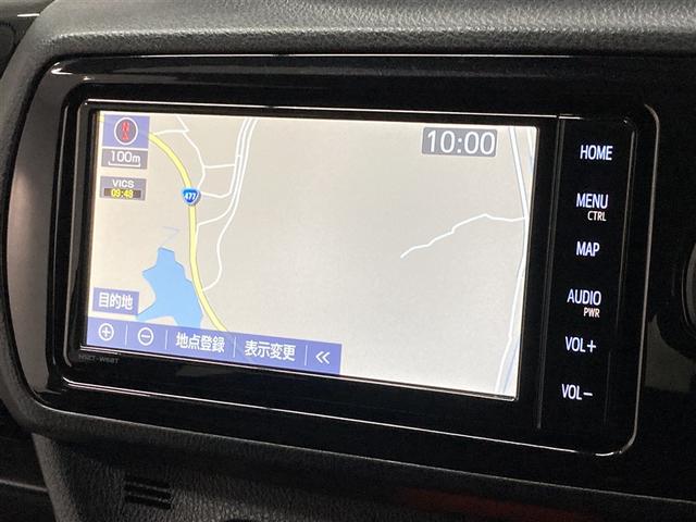 ヴィッツ ハイブリッドF セーフティーエディションII フルセグ メモリーナビ DVD再生 ミュージックプレイヤー接続可 バックカメラ 衝突被害軽減システム ETC LEDヘッドランプ(3枚目)