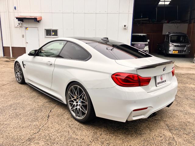 Ｍ４ Ｍ４クーペ　コンペティション　純正ナビ　フルセグ　ハーマンカードン　バックカメラ　ＥＴＣ　レザーシート　フロントパワーシート・ヒーター　純正アルミホイール　７速Ｍ　ＤＣＴ（ドライブロジック付）社外前後ドラレコ　社外ローダウン（7枚目）