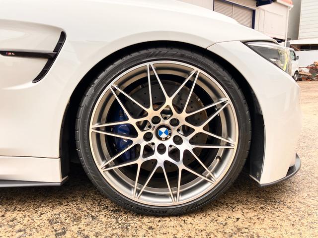 Ｍ４ Ｍ４クーペ　コンペティション　純正ナビ　フルセグ　ハーマンカードン　バックカメラ　ＥＴＣ　レザーシート　フロントパワーシート・ヒーター　純正アルミホイール　７速Ｍ　ＤＣＴ（ドライブロジック付）社外前後ドラレコ　社外ローダウン（37枚目）