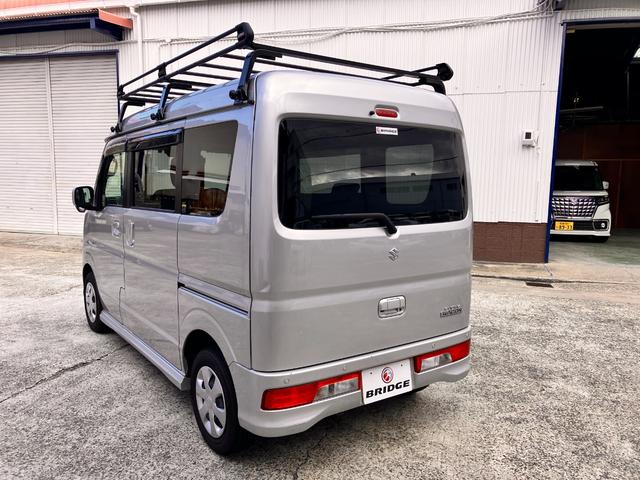 エブリイワゴン ＪＰターボ　社外ナビ　フルセグＴＶ　ＤＶＤビデオ　バックカメラ　社外ミラー型ドラレコ　スマート＆プッシュスタート　リヤコーナーセンサ　オーバーヘッドコンソール　アイドリングストップ　オートライト　ライトレベリング（7枚目）