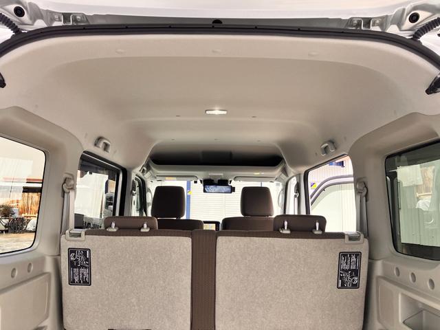 エブリイワゴン ＪＰターボ　社外ナビ　フルセグＴＶ　ＤＶＤビデオ　バックカメラ　社外ミラー型ドラレコ　スマート＆プッシュスタート　リヤコーナーセンサ　オーバーヘッドコンソール　アイドリングストップ　オートライト　ライトレベリング（22枚目）